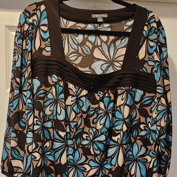 Apt 9 square neck blouse - Picture 1 of 1